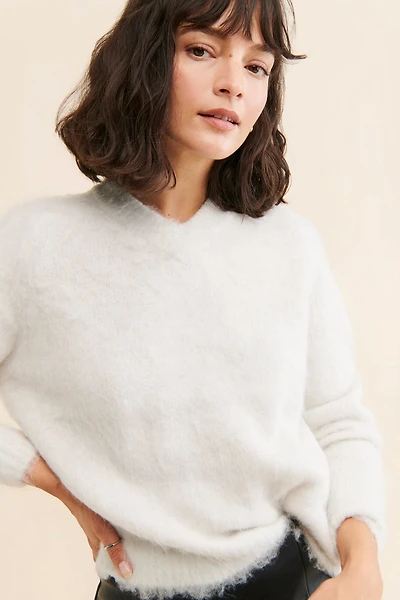 Madewell Brushed Ralph V-Neck Pullover