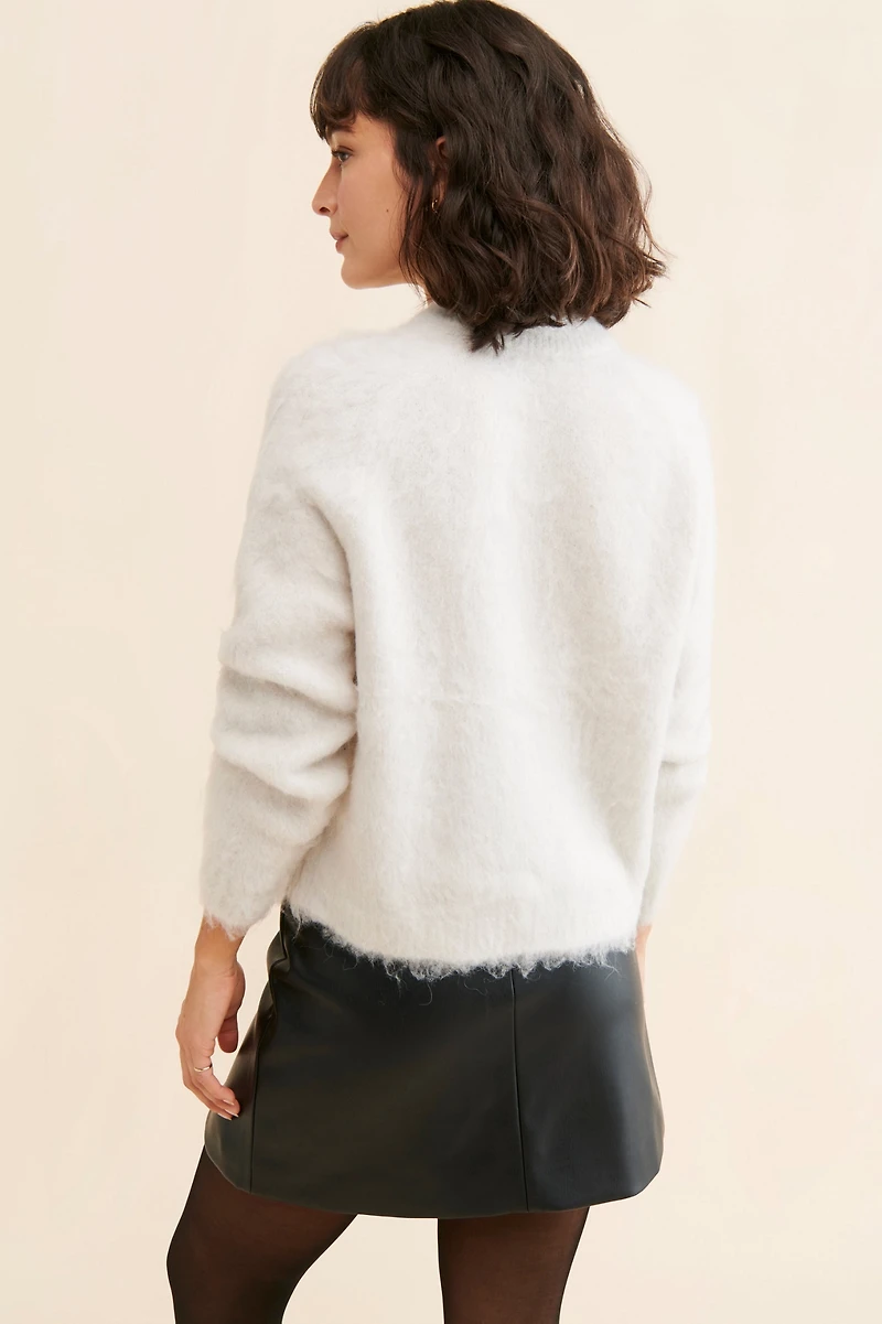 Madewell Brushed Ralph V-Neck Pullover