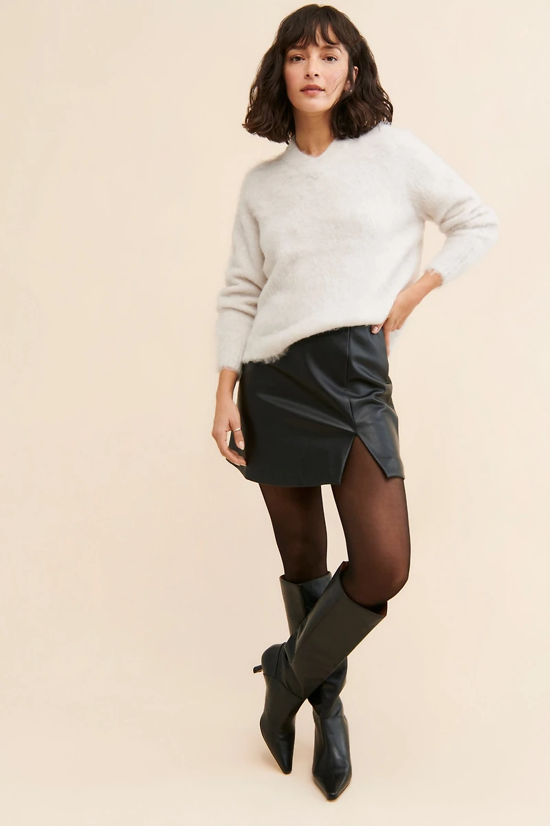 Madewell Brushed Ralph V-Neck Pullover