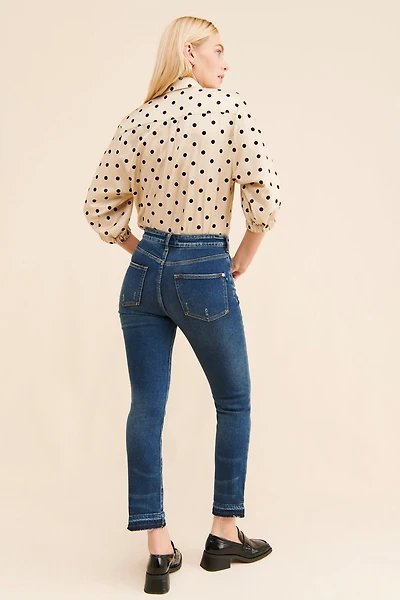 Pilcro Cigarette Slim Straight Jeans