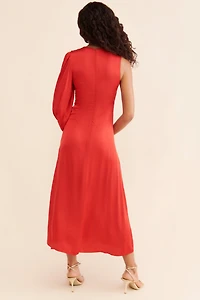 FARM Rio One-Shoulder Maxi Cutout Dress