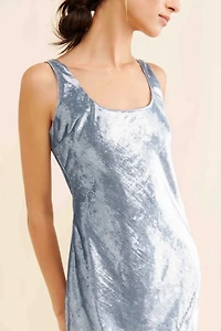 Line + Dot Beaming Maxi Dress