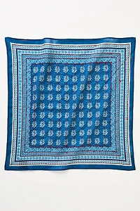 Vismaya Floral Block Print Scarf