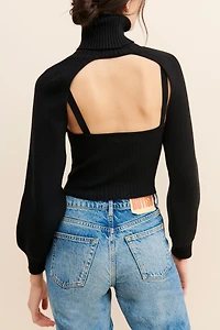 En Saison Knit Turtleneck Pullover