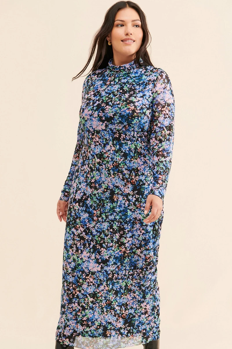 AFRM Laguna Mesh Maxi Dress