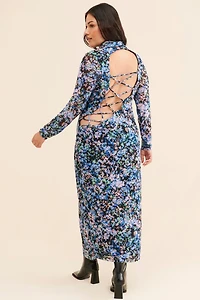 AFRM Laguna Mesh Maxi Dress