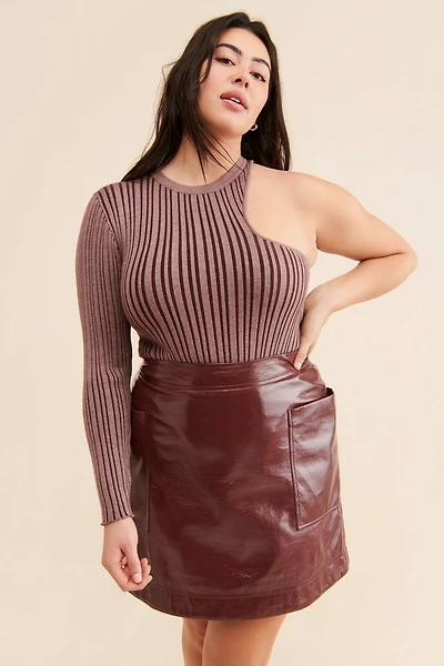 4th & Reckless Eres One Shoulder Bodysuit