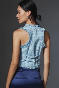 Maeve Tweed Shell Vest