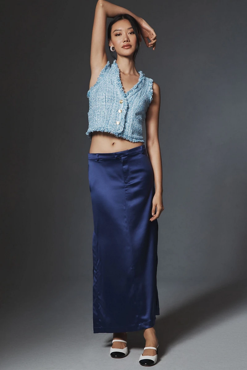 Maeve Tweed Shell Vest