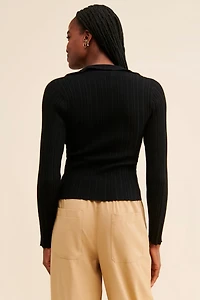 Maeve Millie Ruffled Sweater