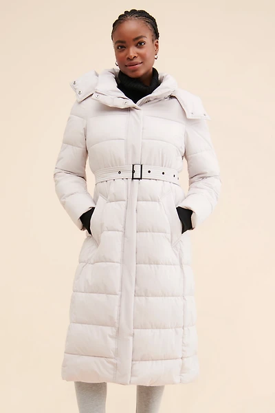NVLT Hooded Long Puffer Coat
