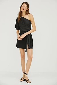 Dolan Ruched One-Shoulder Top