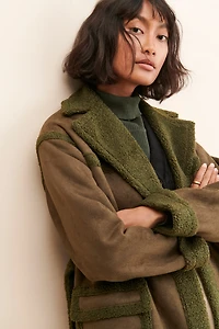 4th & Reckless Emel Fuzzy Coat