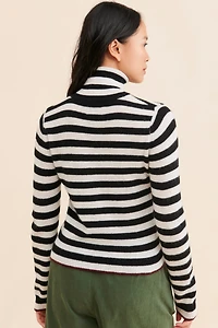 Jumper 1234 Little Stripe Cashmere Sweater