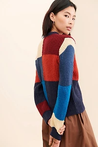 Brixton Savannah Colorblock Sweater