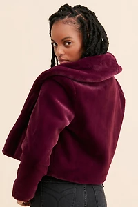 [BLANKNYC] Dry Martini Faux Fur Jacket