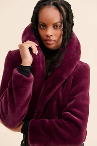 [BLANKNYC] Dry Martini Faux Fur Jacket