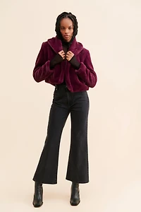 [BLANKNYC] Dry Martini Faux Fur Jacket
