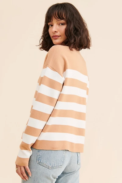 Maeve Carys Mock Neck Sweater