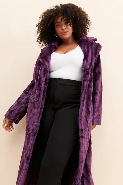Unreal Fur Faux Underground Coat