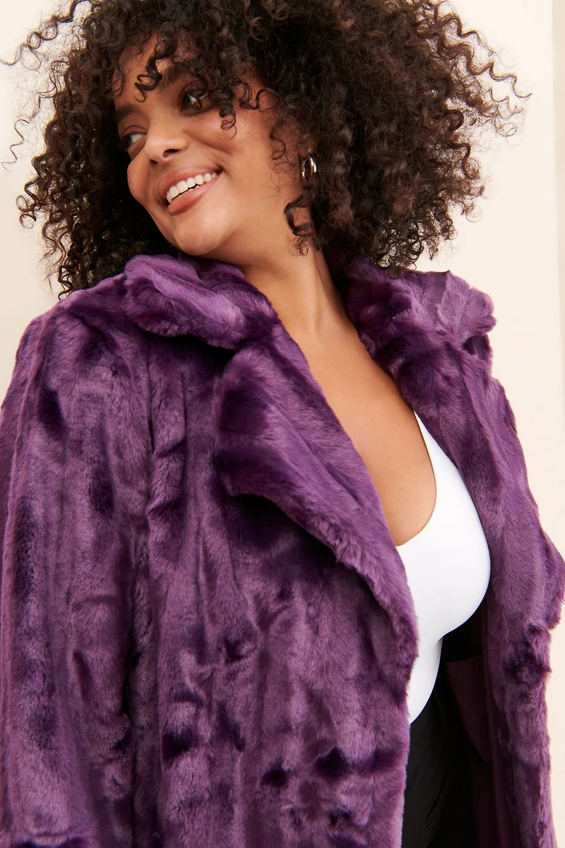 Unreal Fur Faux Underground Coat
