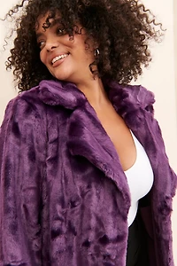 Unreal Fur Faux Underground Coat