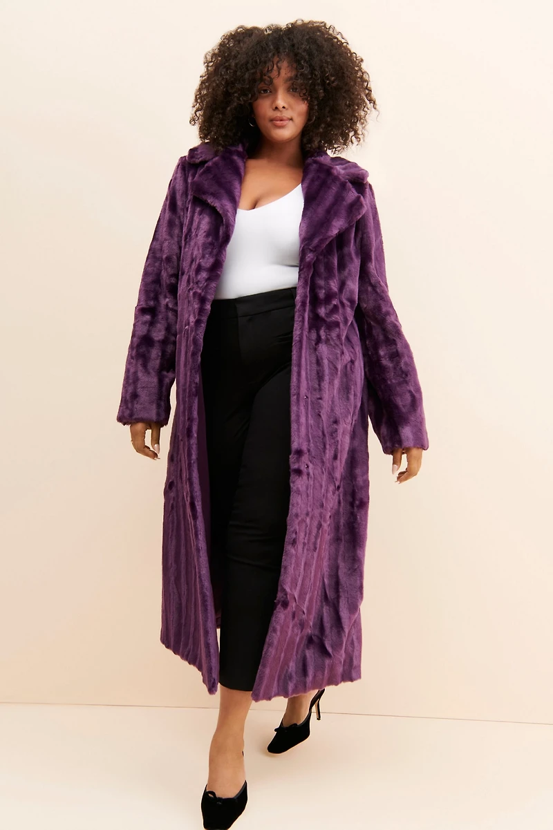 Unreal Fur Faux Underground Coat