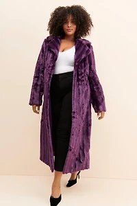 Unreal Fur Faux Underground Coat