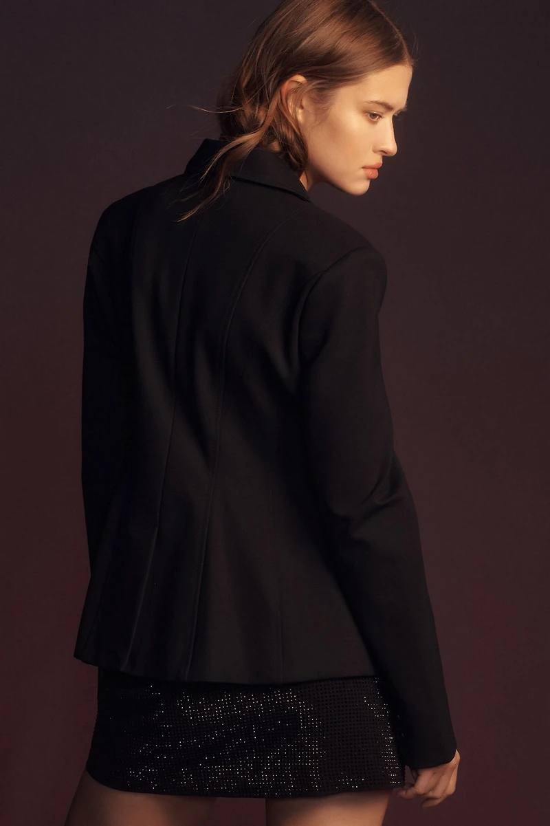 Corset Seamed Blazer