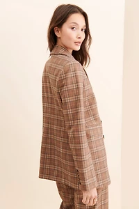 Nuuly x Favorite Daughter Phoebe Plaid Blazer