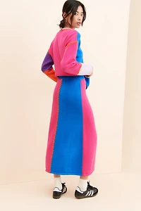 Olivia Rubin Susan Colorblock Skirt