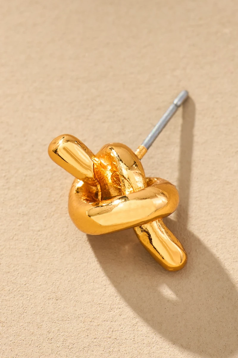 Pajarolimon Mini Twist Post Earrings