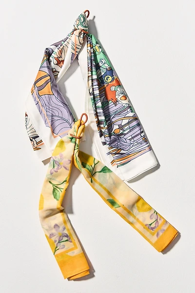 Fruit Stand Head Scarves, Set of 2