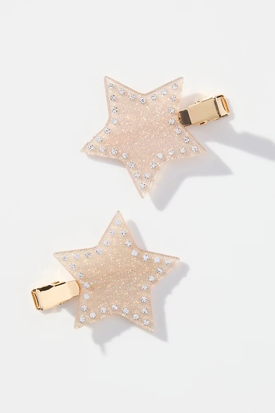 Star Crease-Free Hair Clips, Set of 2 