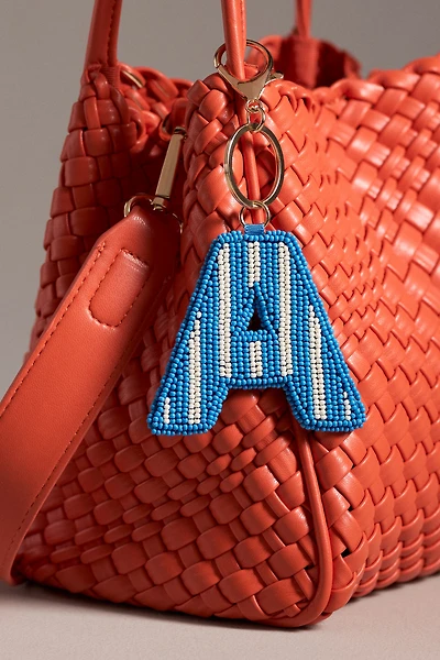 Beaded Monogram Charm
