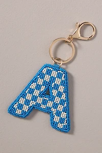 Beaded Monogram Charm