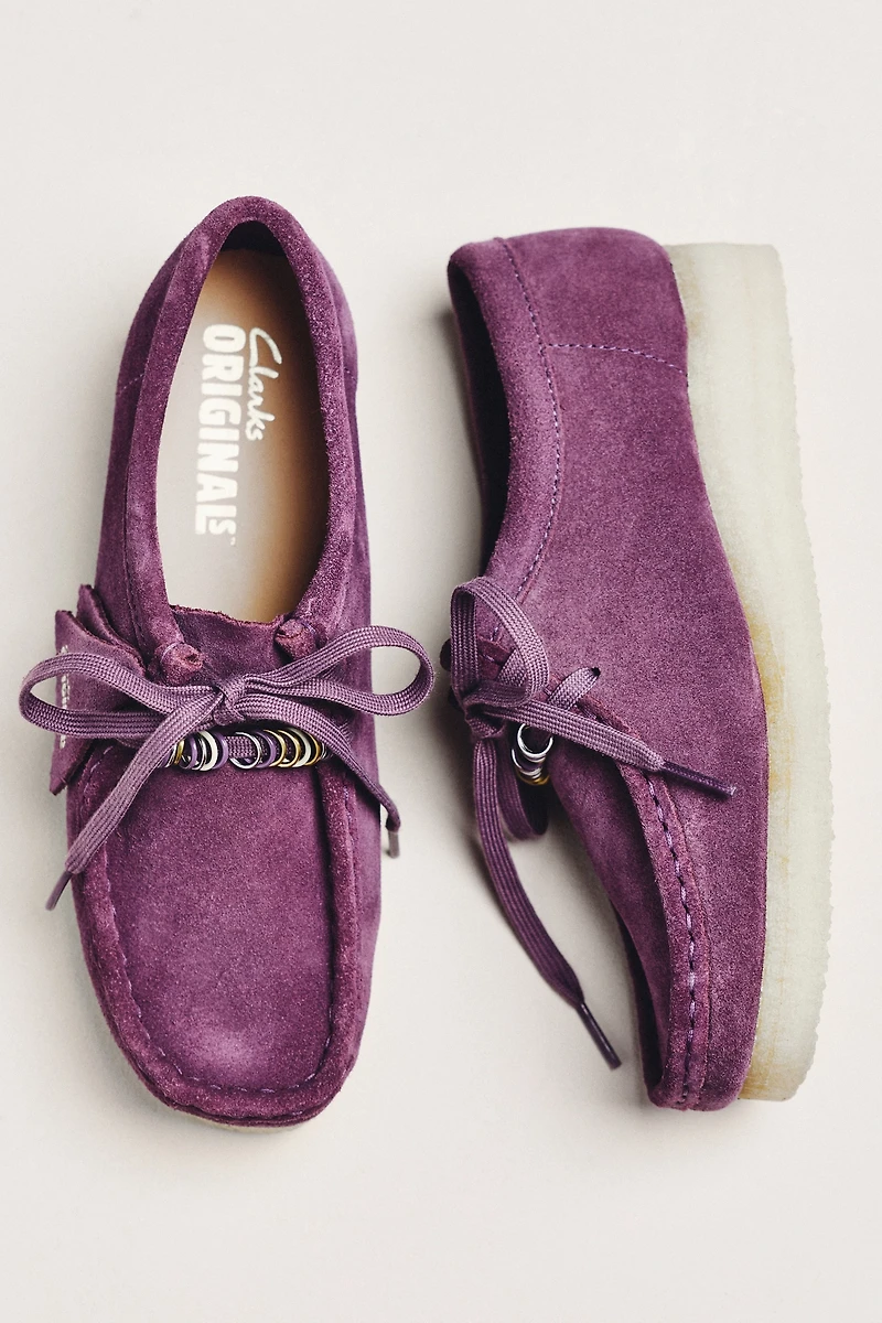 Clarks Wallabee Suede Slip-On Shoes