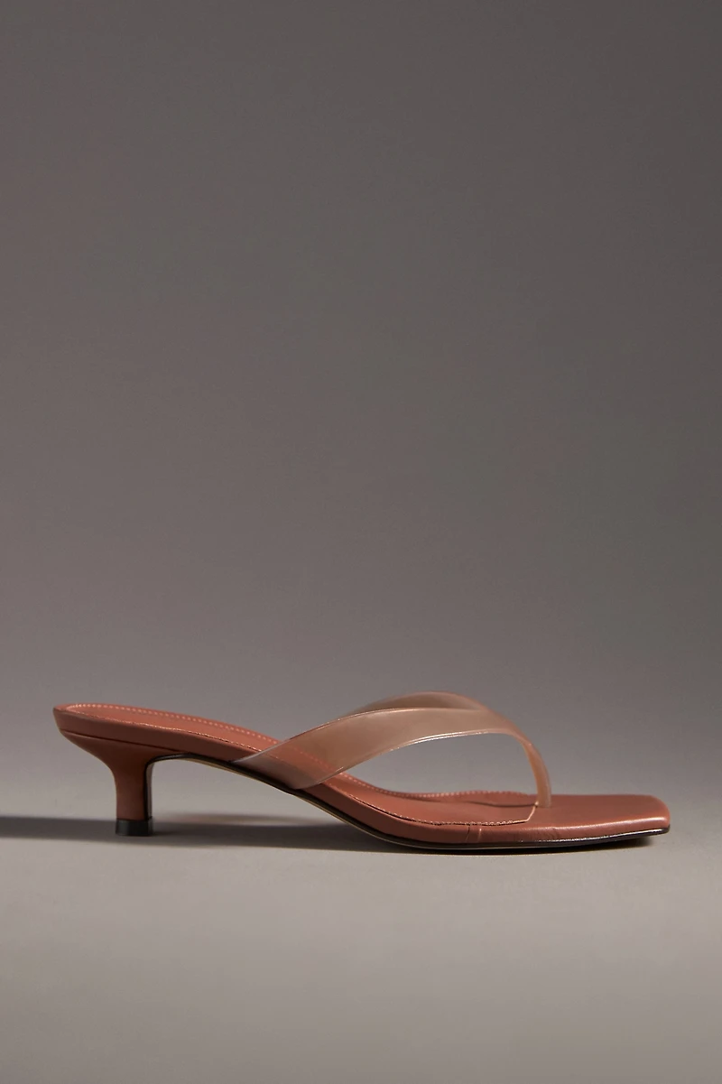 Maeve Jelly Thong Kitten Heels