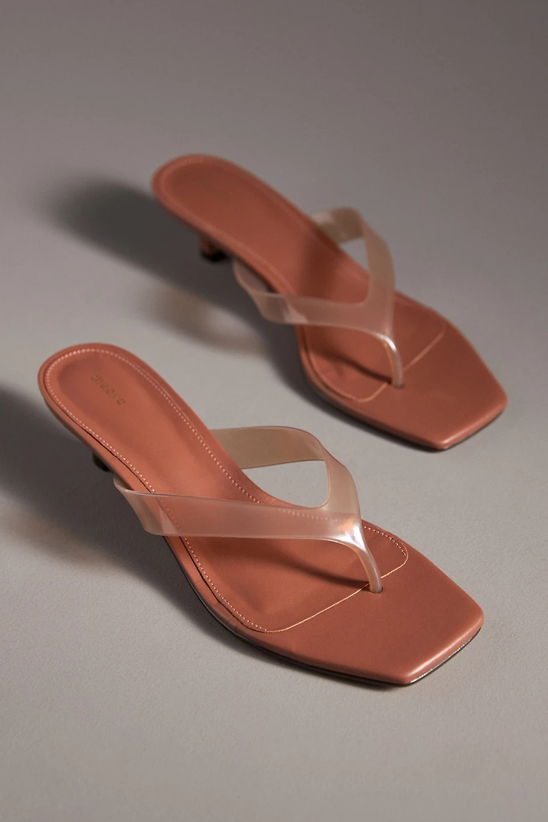 Maeve Jelly Thong Kitten Heels