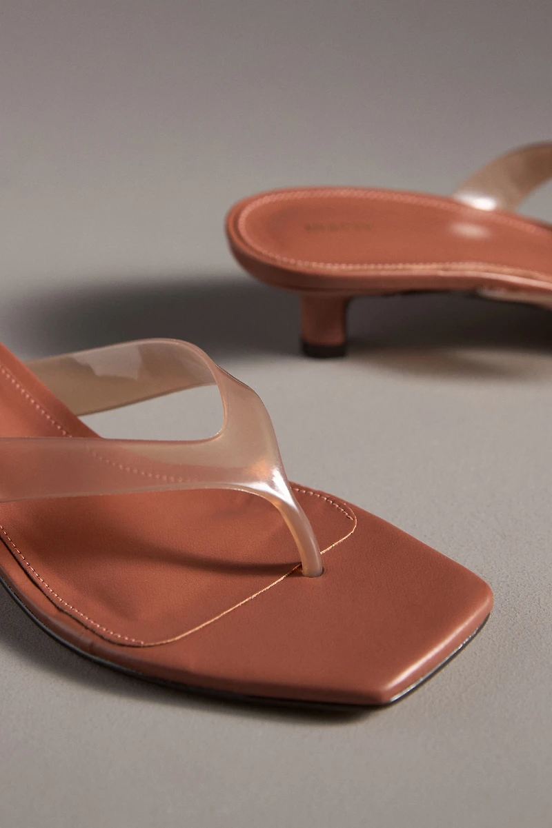 Maeve Jelly Thong Kitten Heels