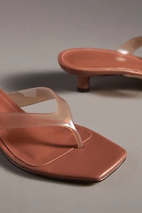 Maeve Jelly Thong Kitten Heels