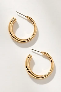 Small Metal Hoop Earrings