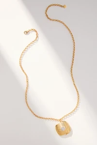 Hart Ribbed Vesta Pendant Necklace