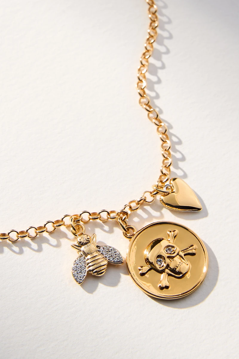 Hart Mini Belcher Charm Necklace