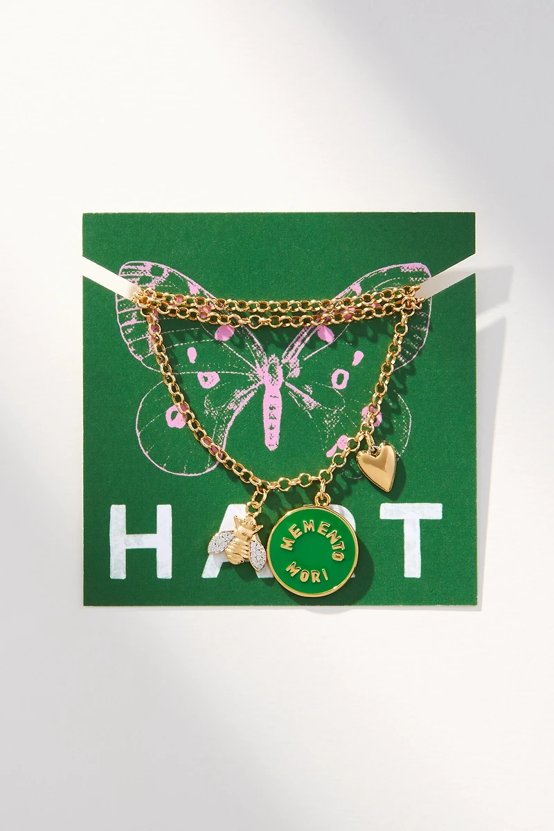 Hart Mini Belcher Charm Necklace