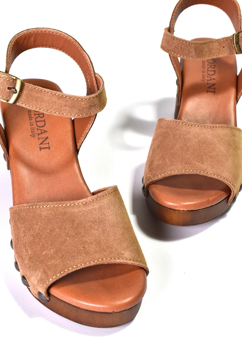Cordani Willa Wood-Bottom Heels