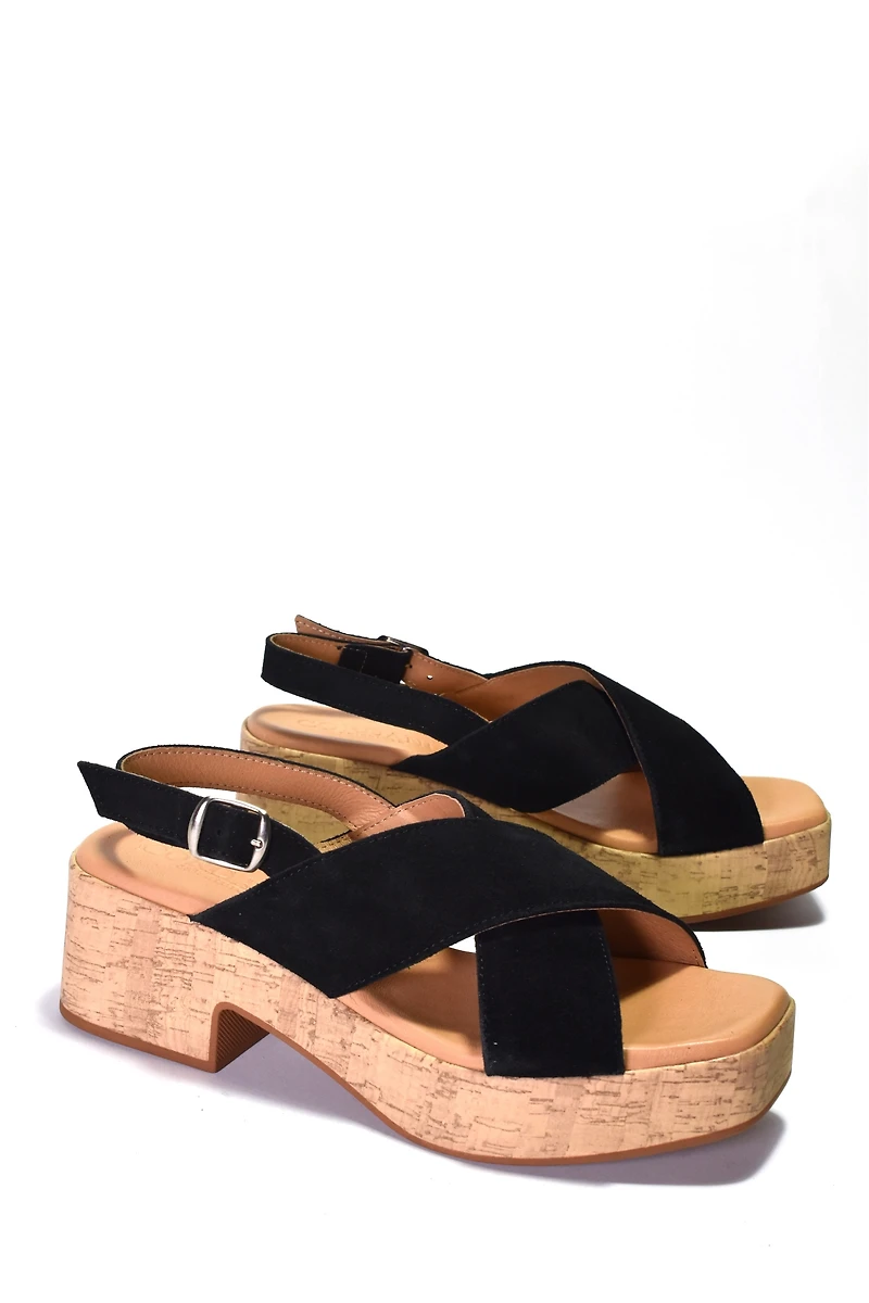 Cordani Malin Cork-Bottom Heels