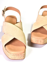 Cordani Malin Cork-Bottom Heels