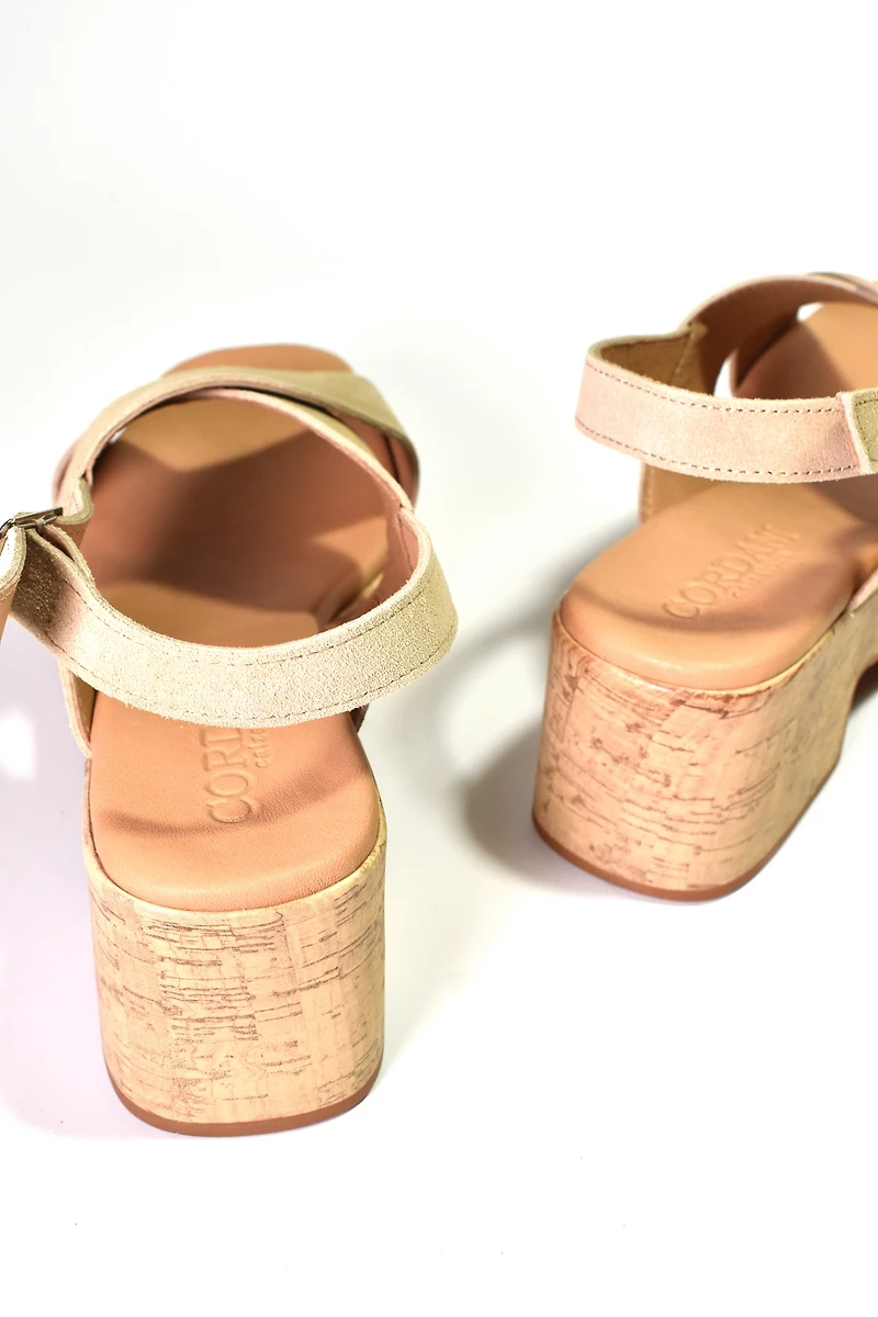Cordani Malin Cork-Bottom Heels