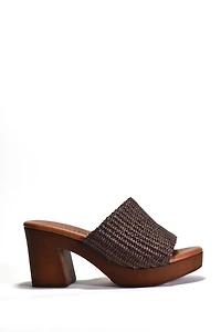 Cordani Waylin Wood-Bottom Heels